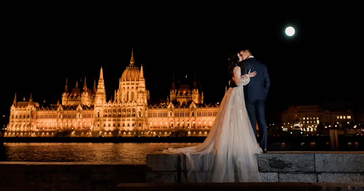 Newlyweds in a Frame